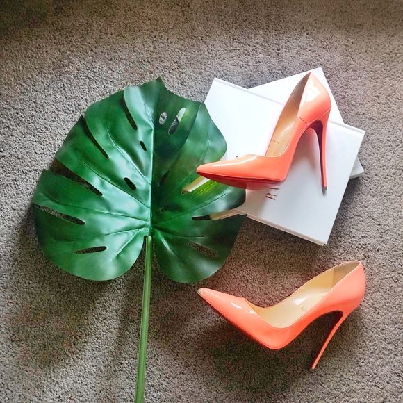 Christian Louboutin Shoes - 💕wild flamingo💕so kate Sz 40.5